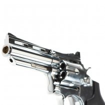 HFC 4 Inch Gas Non Blow Back Revolver - Silver