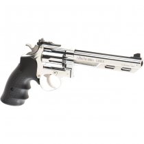 HFC 6 Inch Gas Non Blow Back Revolver - Silver