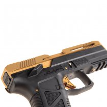 HFC AG-17 Gas Blow Back Pistol - Gold