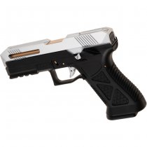 HFC AG-17 Gas Blow Back Pistol - Silver