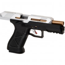 HFC AG-17 Gas Blow Back Pistol - Silver