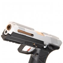 HFC AG-17 Gas Blow Back Pistol - Silver