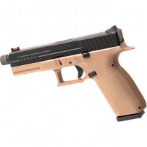 KJ Works KP-13 TBC Co2 Blow Back Pistol - Tan