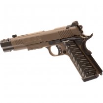 KJ Works KP-16 Co2 Blow Back Pistol - Tan