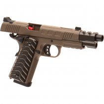 KJ Works KP-16 Co2 Blow Back Pistol - Tan