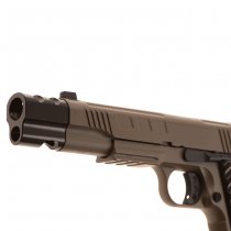 KJ Works KP-16 Co2 Blow Back Pistol - Tan