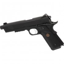 KJ Works M1911 MEU TBC Gas Blow Back Pistol - Black