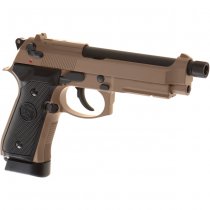 KJ Works M9 A1 TBC Co2 Blow Back Pistol - Tan