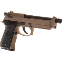 KJ Works M9 A1 TBC Gas Blow Back Pistol - Tan