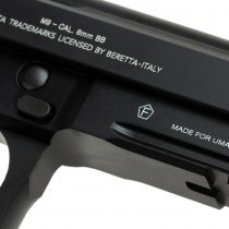 KWA Beretta M9 Gas Blow Back Pistol - Black