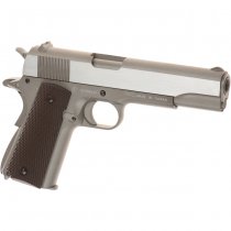 KWC M1911 Co2 Blow Back Pistol - Silver