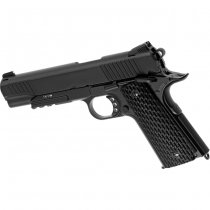 KWC M1911 Tactical Co2 Blow Back Pistol - Black