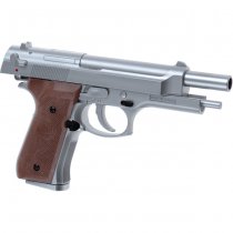 KWC M9 Spring Pistol - Silver