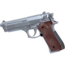 KWC M9 Spring Pistol - Silver