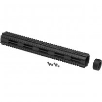 Madbull Dragon Fire CNC Handguard 16.25 Inch - Black