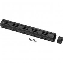 Madbull Dragon Fire CNC Handguard 16.25 Inch - Black