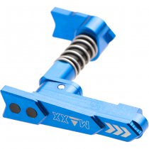 Maxx Model CNC Aluminum Advanced Magazine Release Style A - Blue