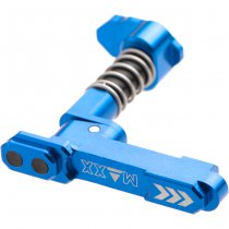 Maxx Model CNC Aluminum Advanced Magazine Release Style B - Blue