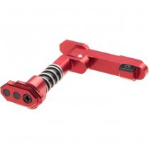 Maxx Model CNC Aluminum Advanced Magazine Release Style B - Red