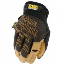 Mechanix Original Leather Gloves - Brown - L