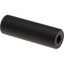 METAL 100x32mm Smooth Silencer - Black
