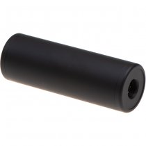 METAL 100x35mm Smooth Silencer - Black
