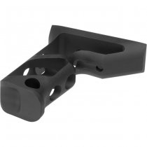 METAL CNC Long Angled Grip Keymod - Black