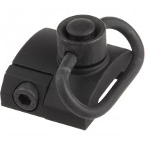 METAL GS Type QD Sling Swivel Rail Mount - Black