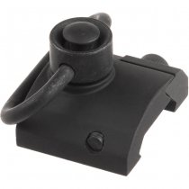 METAL GS Type QD Sling Swivel Rail Mount - Black