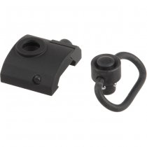 METAL GS Type QD Sling Swivel Rail Mount - Black