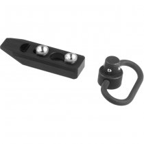 METAL Push Button Sling Mount Keymod - Black