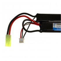 Pirate Arms 7.4V 1300mAh 20C Li-Po Battery Twin Type - Small Tamiya