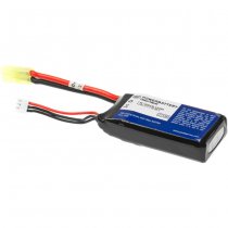 Pirate Arms 7.4V 1300mAh 25C Li-Po Battery PEQ Type - Small Tamiya