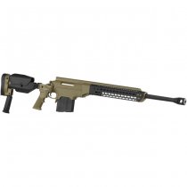 S&T A338 Spring Sniper Rifle & Silencer - Tan