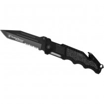 Smith & Wesson Border Guard SWBG2TS Serrated Tanto Folder - Black