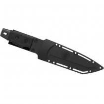 Smith & Wesson SW7S Fixed Blade Serrated Tanto - Black