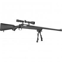 Snow Wolf VSR-10 Spring Sniper Rifle Set - Black