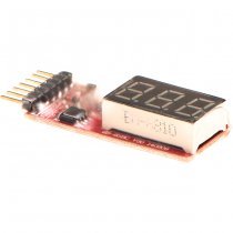 VB Power Simple Voltage Display 1-6S Li-Po Voltage Meter