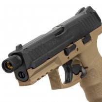 VFC Heckler & Koch VP9 Tactical Gas Blow Back Pistol - Dark Earth