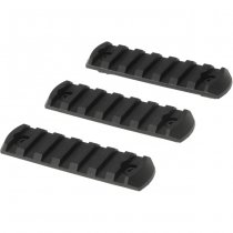 VFC M-LOK Rail Section 7 Slot 3-Pack - Black