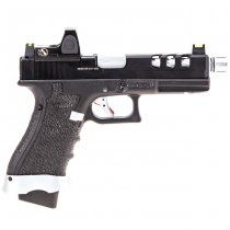 Vorsk EU17 Vented & BDS Gas Blow Back Pistol - Black