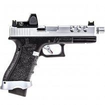 Vorsk EU17 Vented & BDS Gas Blow Back Pistol - Chrome