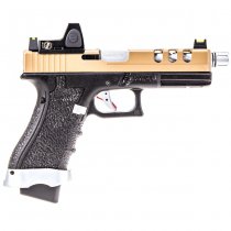 Vorsk EU17 Vented & BDS Gas Blow Back Pistol - Dual Tone