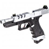 Vorsk EU17 Vented Gas Blow Back Pistol - Chrome