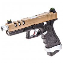 Vorsk EU17 Vented Gas Blow Back Pistol - Dual Tone