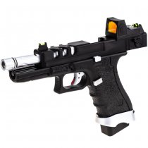 Vorsk EU18 Vented & BDS Gas Blow Back Pistol - Black