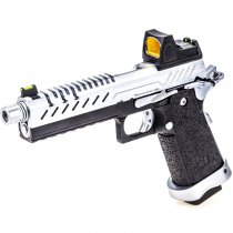 Vorsk Hi-Capa 5.1 & BDS Gas Blow Back Pistol - Chrome