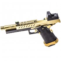 Vorsk Hi-Capa 5.1 & BDS Gas Blow Back Pistol - Gold