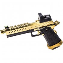 Vorsk Hi-Capa 5.1 & BDS Gas Blow Back Pistol - Gold