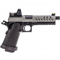 Vorsk Hi-Capa 5.1 & BDS Gas Blow Back Pistol - Grey